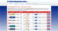 Desktop Screenshot of guide-hebergement-web.ca